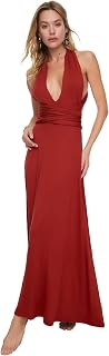 Trendyol Detailed Knit Beach Dress Women Dress