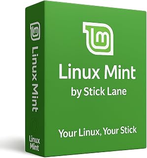 Linux Mint Cinnamon, Mate and XFCE Operating Systems on Multiboot 32GB USB Flash Drive - Your own portable Operating System by Stick Lane
