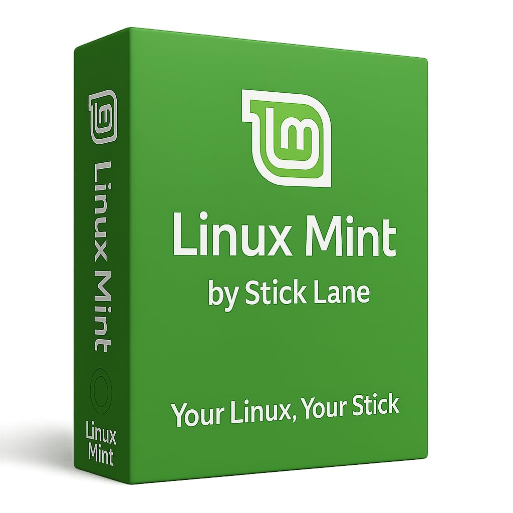 Linux Mint Cinnamon, Mate and XFCE Operating Systems on Multiboot 32GB USB Flash