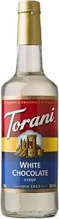 Torani White Chocolate (Chocolate Bianco) Flavour Syrup 750 Milliliter