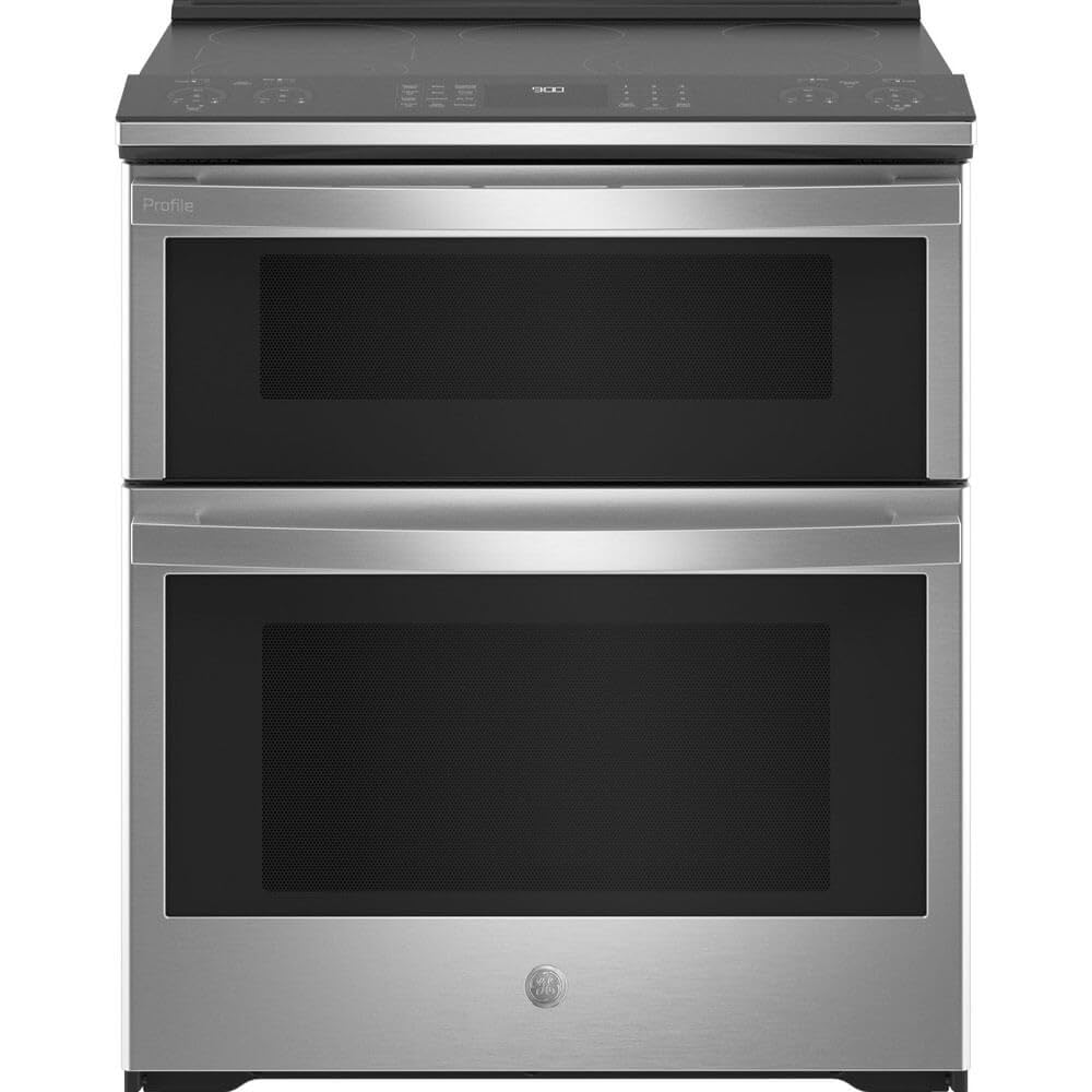 GE Profile PS960YPFS 30" Smart Slide‑In Electric Double Oven Range – 6.6 cu ft T