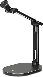 RODE DS2 Desktop Studio Arm, For Creators, Podcasters, Streamers and Gamers, Heavy Base Stand, Flexible Positioning