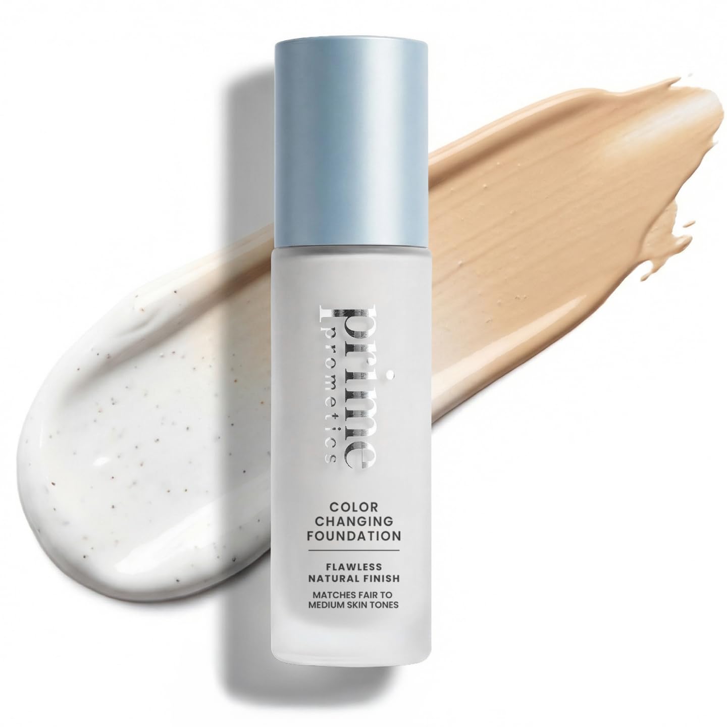 Prime Prometics Color Changing Foundation for Mature Women | Instantly Adapts to