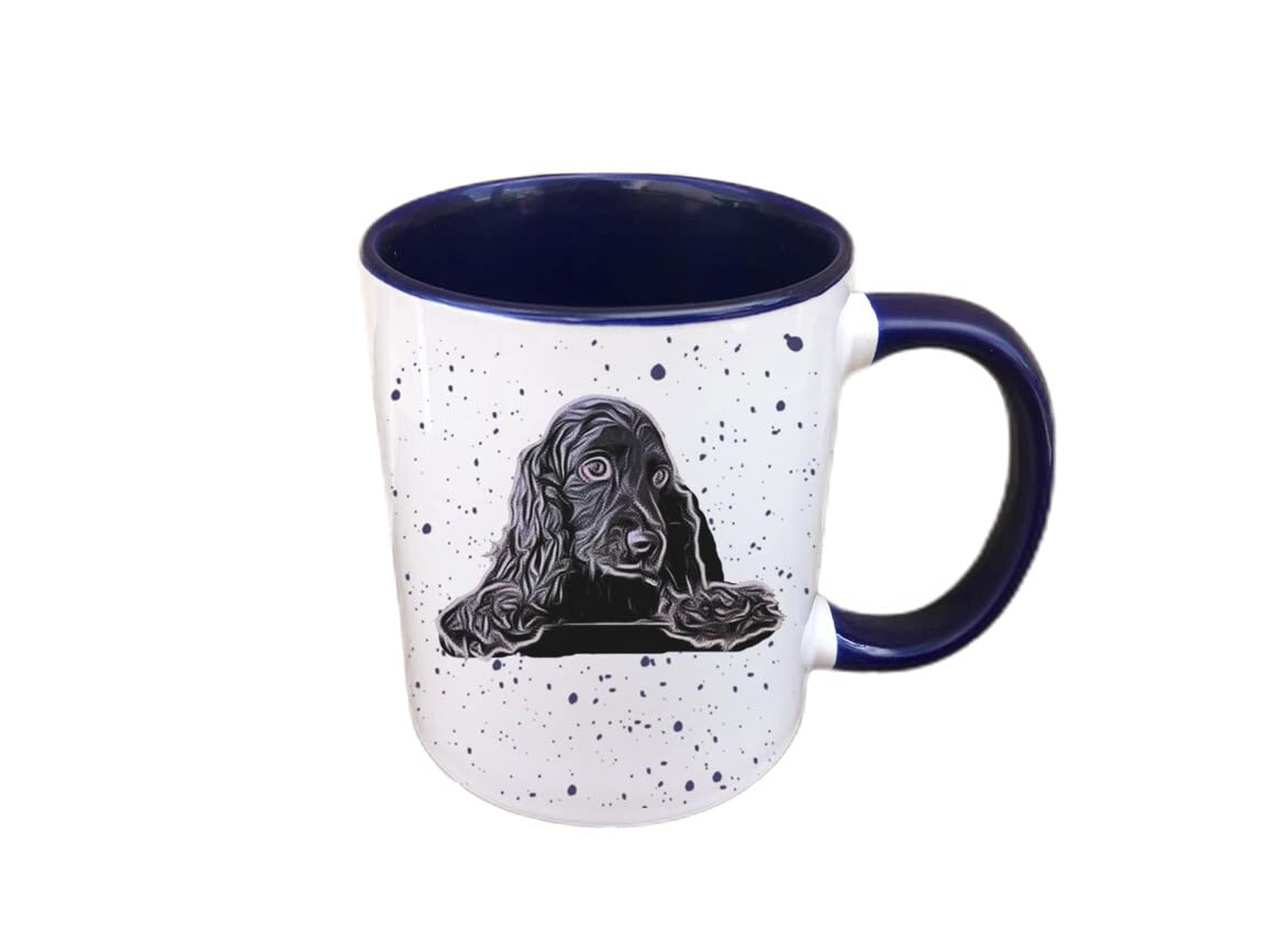 Personalised Black Cocker Spaniel Mug - Gift Present for Dog Lovers - Gifts for 
