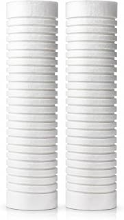 A. O. Smith 2.5"x10" 5-Micron Universal Sediment Filter | AO-WH-PREV-R2 | NSF-Certified | For AO-WH-PREV or AO-WH-PRE Whole House Filtration System | Protect Appliances | 3-Month Filter | 2-Pack