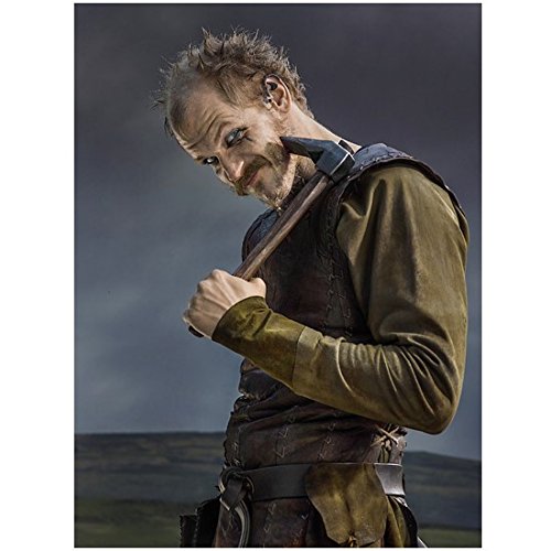 Vikings Gustaf Skarsgård as Floki Looking Crazy Promo 8 x 10 Photo