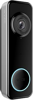 Wyze Battery Video Doorbell Wireless Camera, 1536x1536 HD+ with Color Night Vision, 2-Way Audio, 1:1 Head-to-Toe View, Person/Vehicle/Package Monitor, Wire-Free/Wired Option (Renewed)