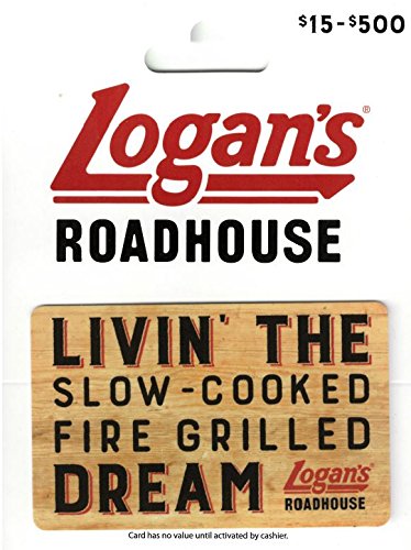 Logan's Roadhouse Physical Gift Card - $50