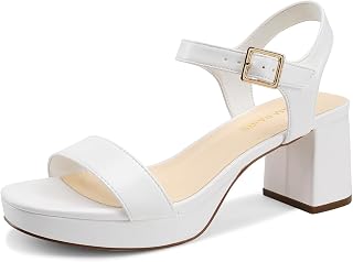 DREAM PAIRS Women's Platform Heels Party Sandals