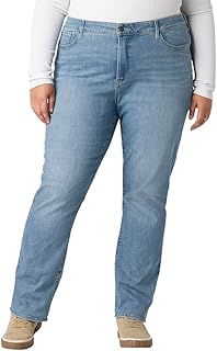 Levi Strauss Signature Gold Women's Totally Shaping Mid Rise Straight Jeans