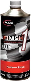 Finish 1 Automotive Refinish Products FT210-4 Solvent Based Reducer, 1 qt Can, Liquid