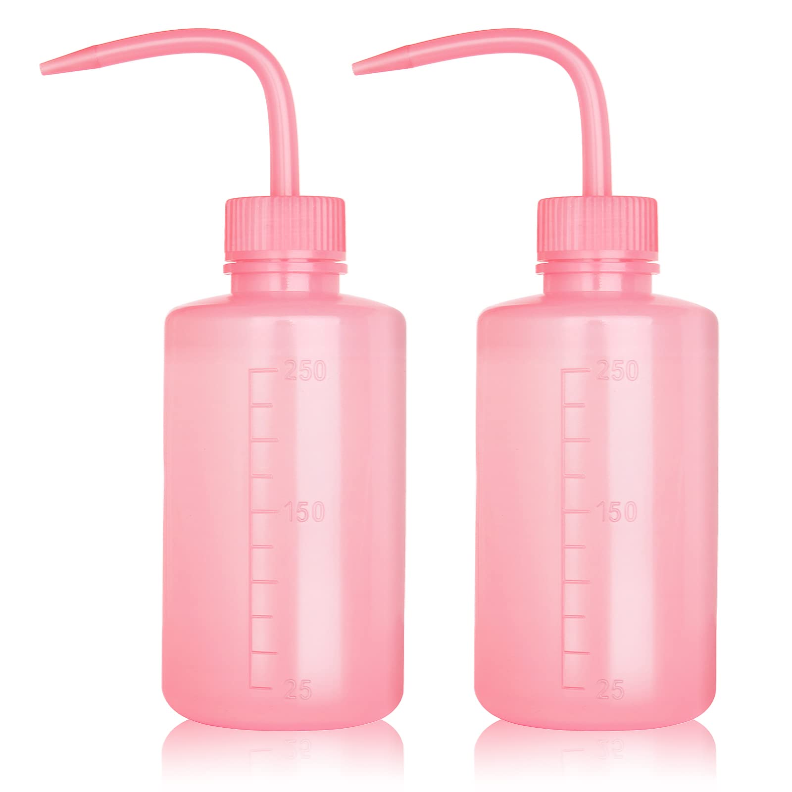 Melphoe Tattoo Wash Bottle Squeeze, 2Pcs 250ml Water Squirt Bottle Succulent Wat