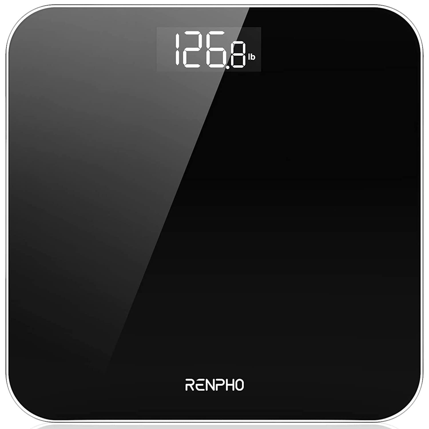RENPHO Scale Body Weight, Bathroom Weighing Scale with Backlit LED Display | Hig
