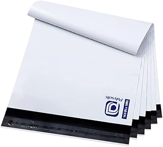 POLYSELLS 100 Pcs 14.5x19 Inch Poly Mailers Shipping Envelopes, Strong Adhesive Sealing, Waterproof, and Tear-resistant Postal Mailing Bags for Clothing and Accessories