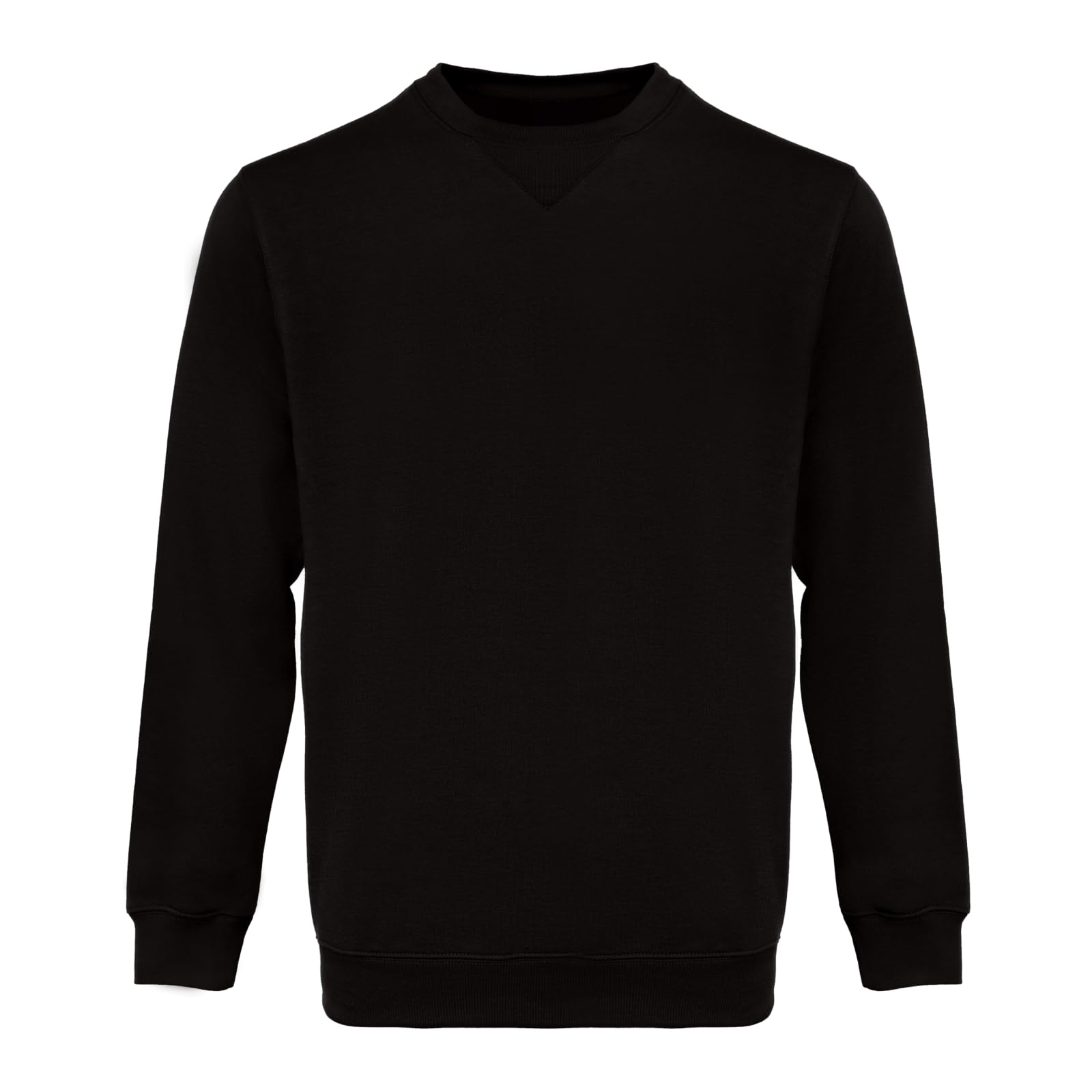WORK IDEA Men's Crew Neck Sweatshirt, Regular Fit Midweight Casual Pullover Jump