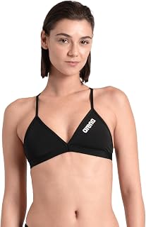 arena Performance Team Solid Top Women's Sports Swimming Pool Bikini Swimsuit, Quick Drying Arena MaxFit Eco Fabric with Maximum Resistance to Chlorine and Salt, UV Protection UPF 50+