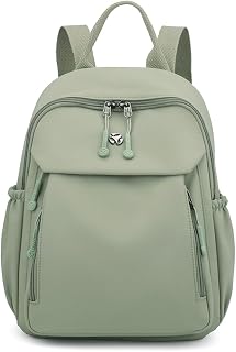 Tanweibago ミニナイロン レディース バックパック、11L スモール レディース バックパック カジュアル 軽量 レディース ショッピング 旅行 デイパック