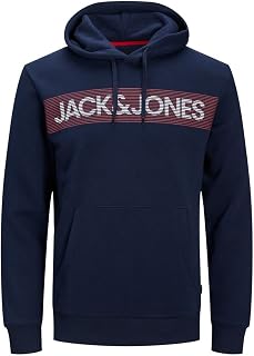 Jack & Jones Jjecorp Logo Sweat Hood Noos Men's Hoodies (Pack of 1)