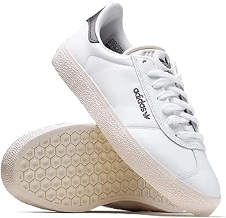 adidas Originals Men's Gazelle ADV Trainers, White Cloud White Cloud Olive Shade, 40 EU