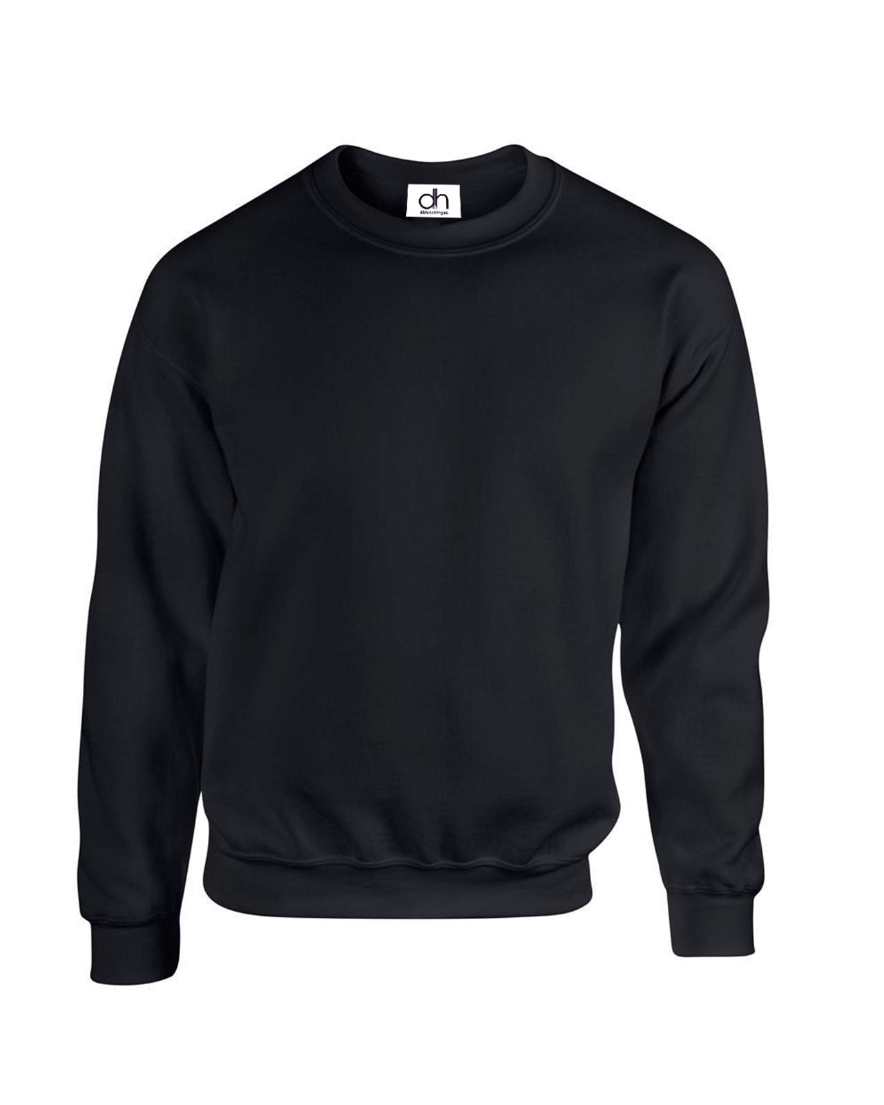 D&H CLOTHING UK Premium Sweatshirts Plain Workwear Casual Crewneck Jumper Sweate