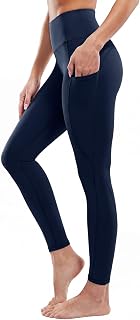 G4Free High Waist Yoga Pants with Pockets Leggings for Women Yoga Tights Tummy Control Workout Pants Running Pockets