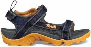 Teva Unisex Child Tanza Sandal Kids, Blue Green Yellow, 29 EU