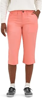 Lee Women's Ultra Lux Comfort with Flex-to-go Utility Skimmer Capri Pant