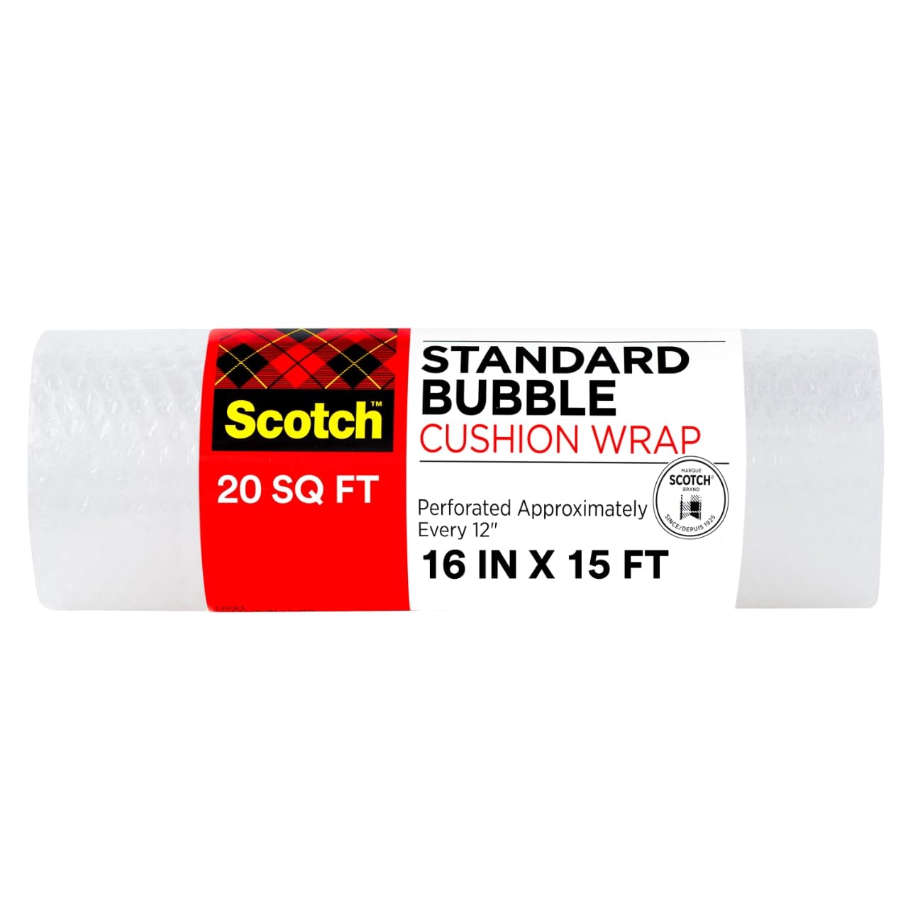 Scotch Cushion Wrap, 16 in x 15 ft., 1 Roll/Pack (7924) | Cushion Wrap Plastic B