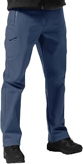 FREE SOLDIER Herren Hiking Pants Herren Winter Thermo Skihose Softshell Vlies Gefüttert Outdoor Hose Taktische Wasserdicht Langlaufhose