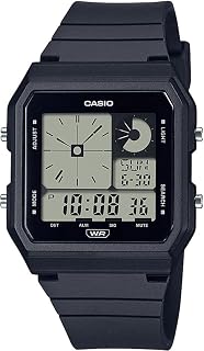 Casio Unisex Resin Digital Black Dial Watch-Lf-20W-1Adf, Band Color-Black, Strap