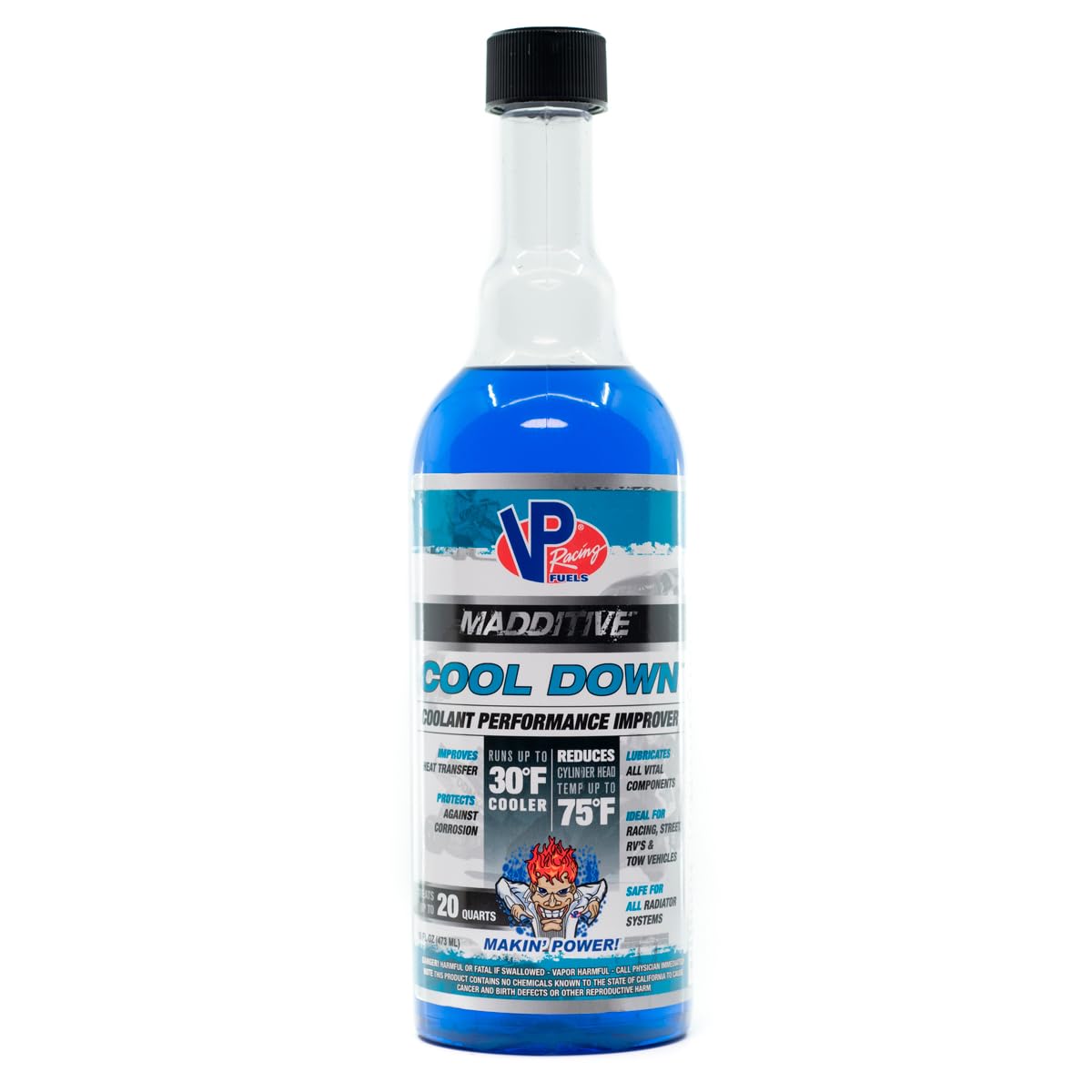VP Racing Fuels Cool Down Gas and Diesel 16 oz., Pack of 9