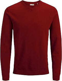 JACK & JONES Knitted Pullover Plain Knitted Pullover