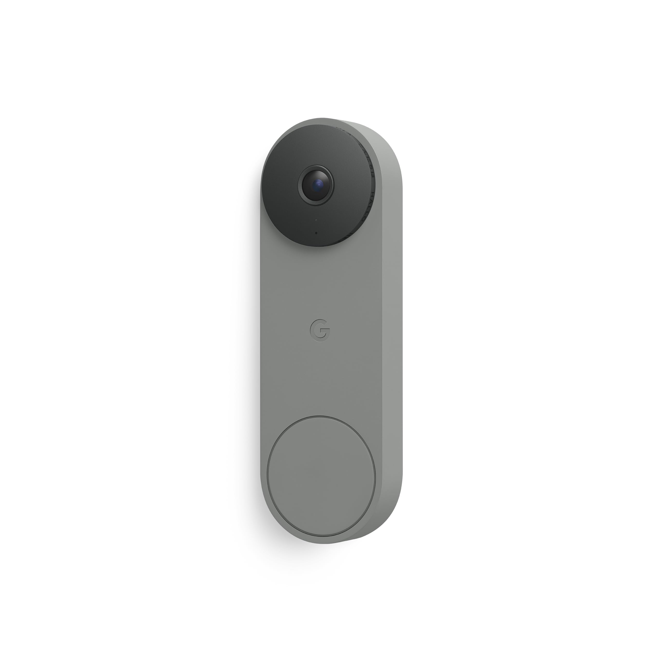 Google Nest Doorbell (Wired, 3rd Gen) - 2K Video and Gemini, Live View, Night Vi