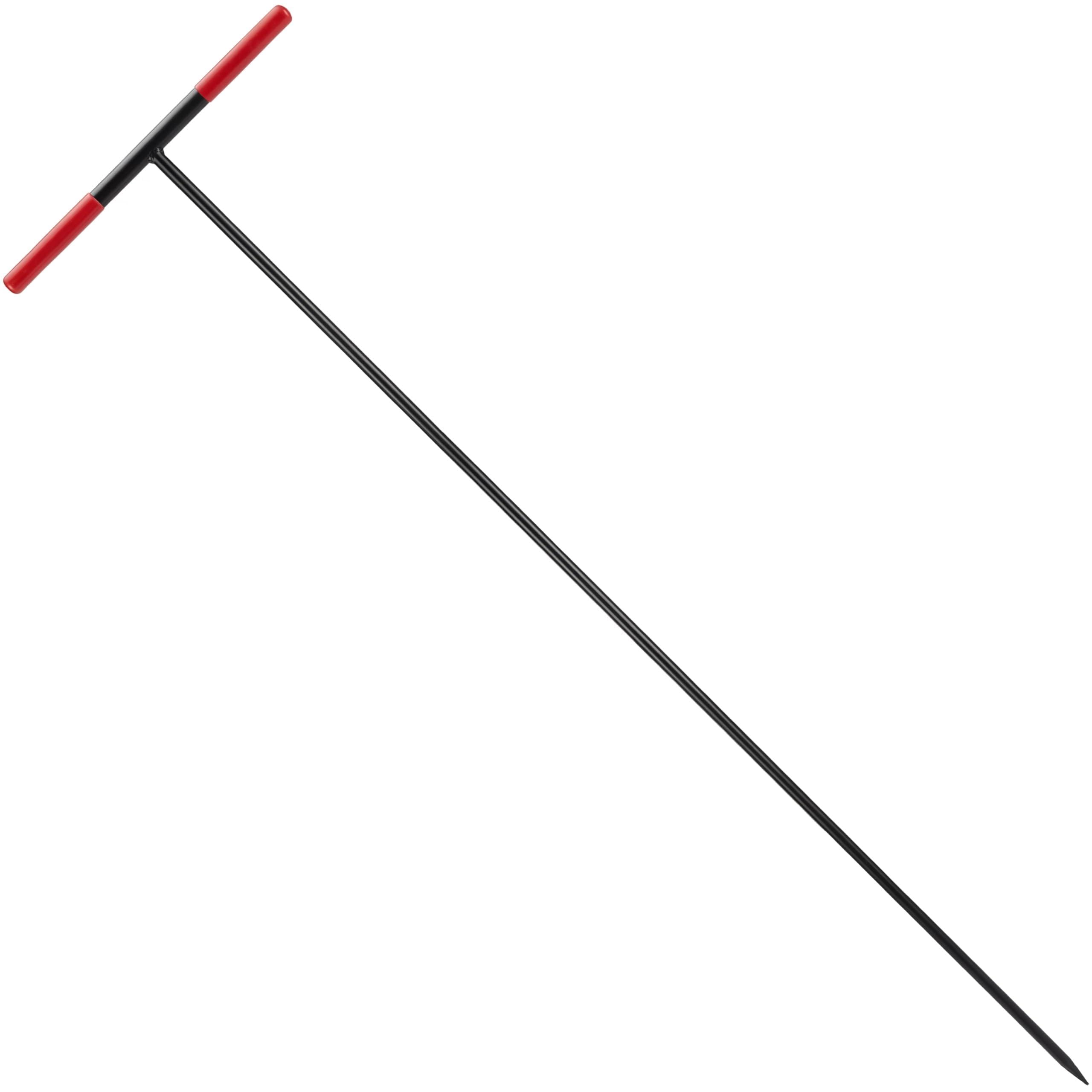 HOMESTEAD 36-Inch Soil Probe Rod with Wide T Handle, Comfortable Grip for Locati
