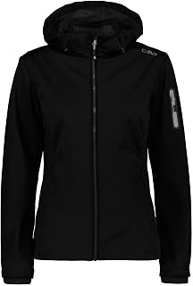 CMP Women's Softshell Jacket in Light with Removable Hood Softshell Jacket