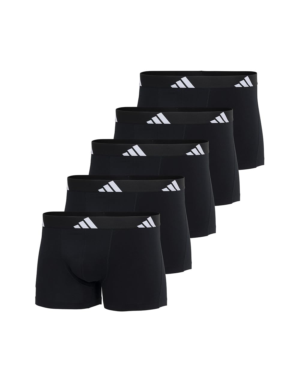adidas Men's Trunk (5pk) - Active Flex Cotton Underwear (pack of 5)