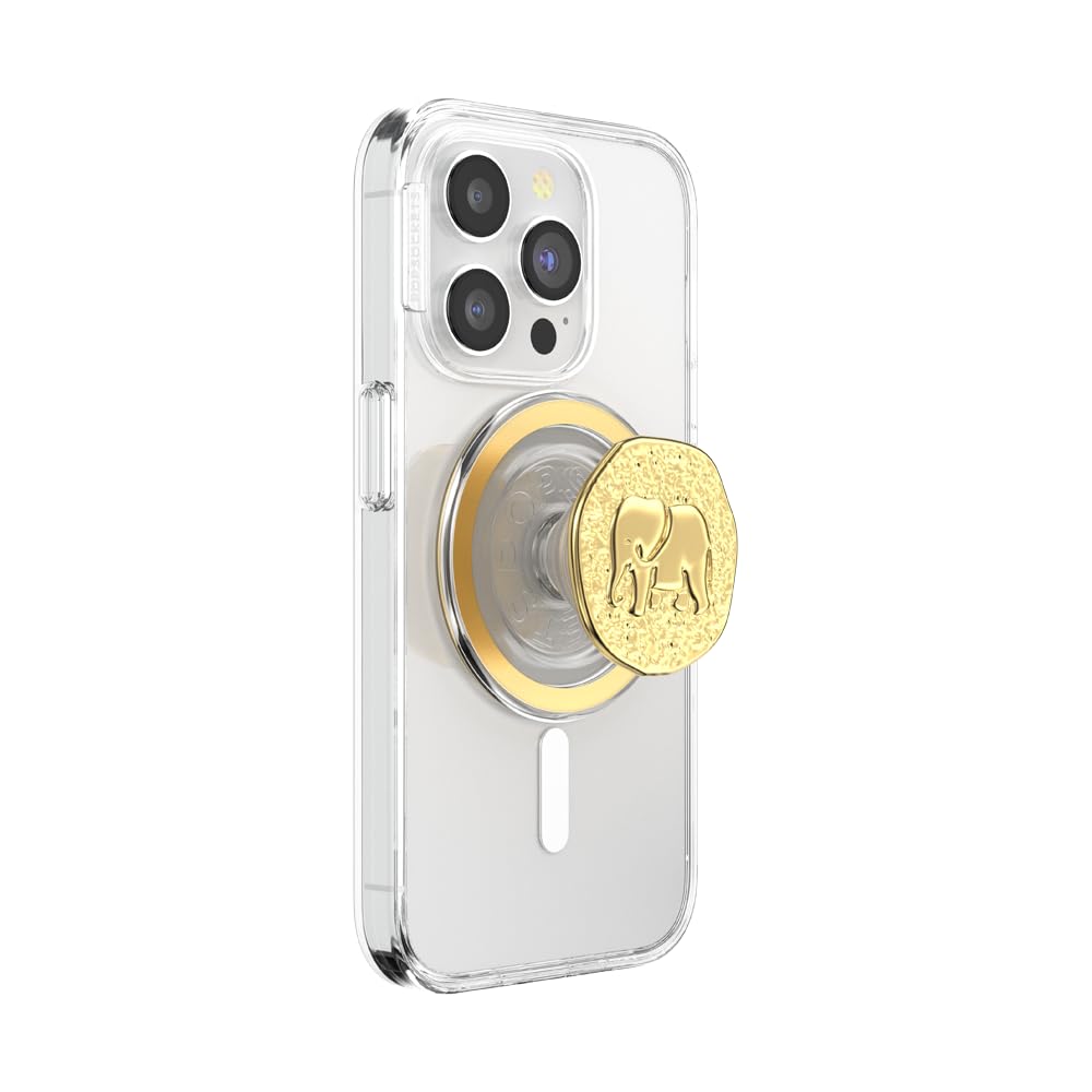 PopSockets MagSafe Phone Grip with Kickstand, Magnetic Stand, Replaceable Top, S