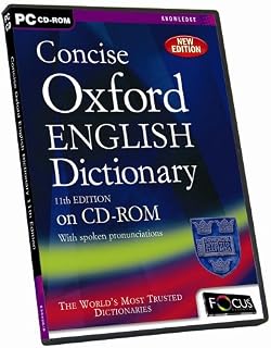 The Concise Oxford Dictionary 11th Edition (PC)