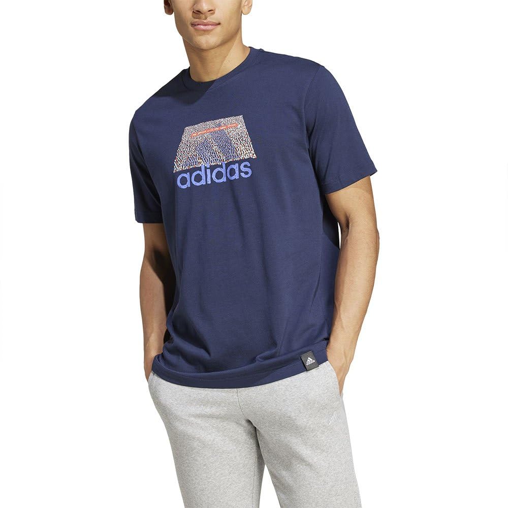 adidas Men's Codes Bos Graphic Tee Short Sleeve Graphic Tee (Pack of 1)