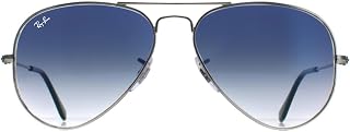 Ray-Ban Unisex RB3025 Aviator Sunglasses 55mm