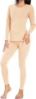 wirarpa Womens Thermal Underwear Long Johns Cotton