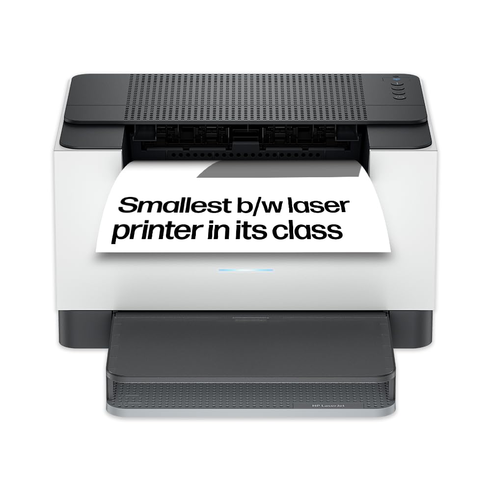 HP LaserJet M207dw Printer, Compact, Black and White, Wireless, Print, Easy Setu