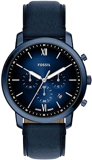 Fossil Men's Watch, Neutra Quartz Stainless Steel Chronograph Watch for Men