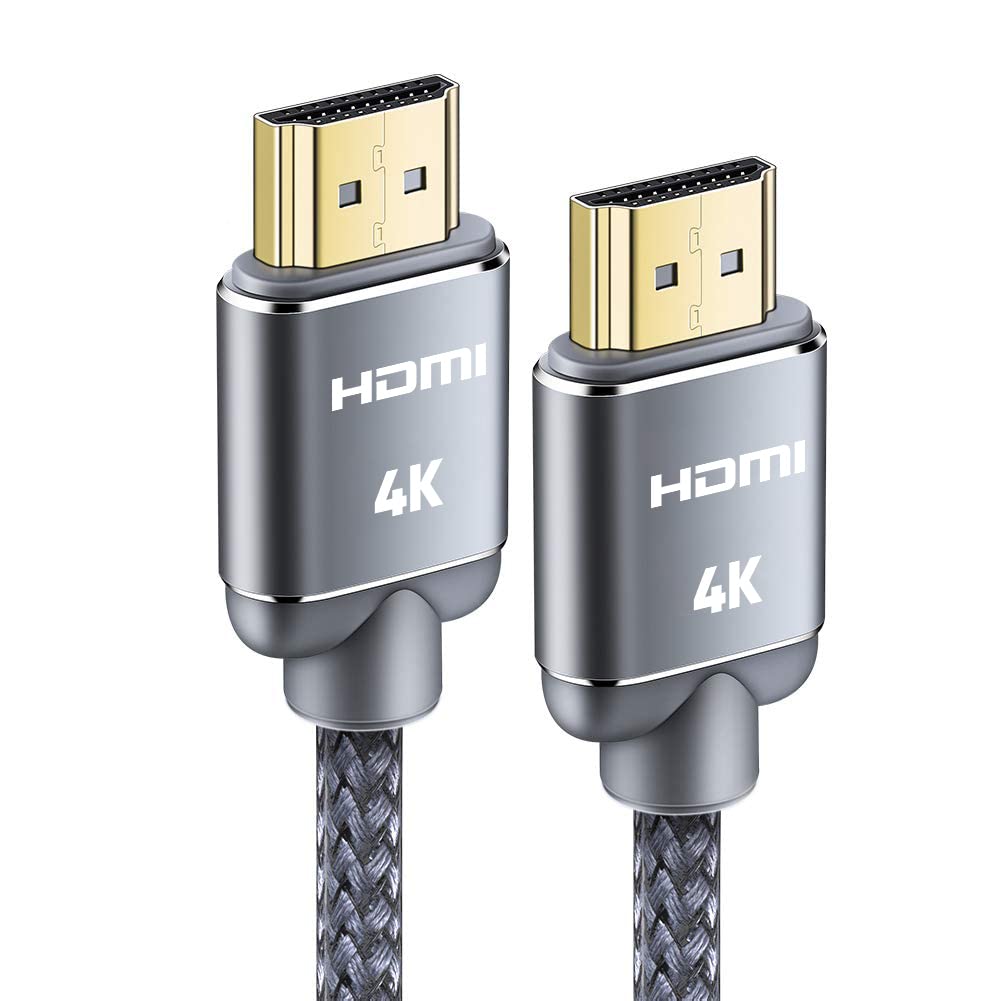 Snowkids HDMI Cable 6.6feet(2meter), 4K@60Hz eARC 3D Short HDMI Lead 2.0 | High 