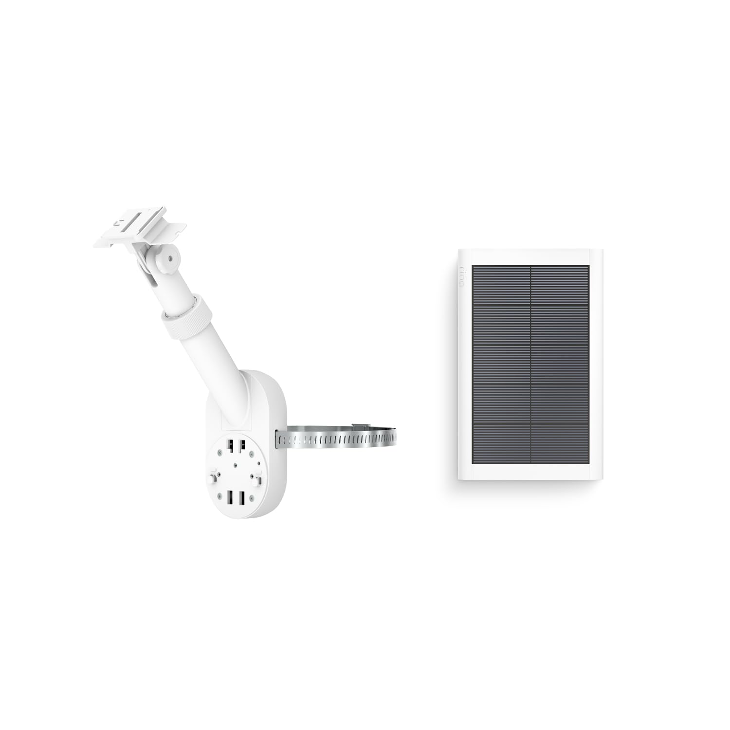 All-New Ring Pole and Wall Mount for Cameras and Solar Panels with Ring Small So