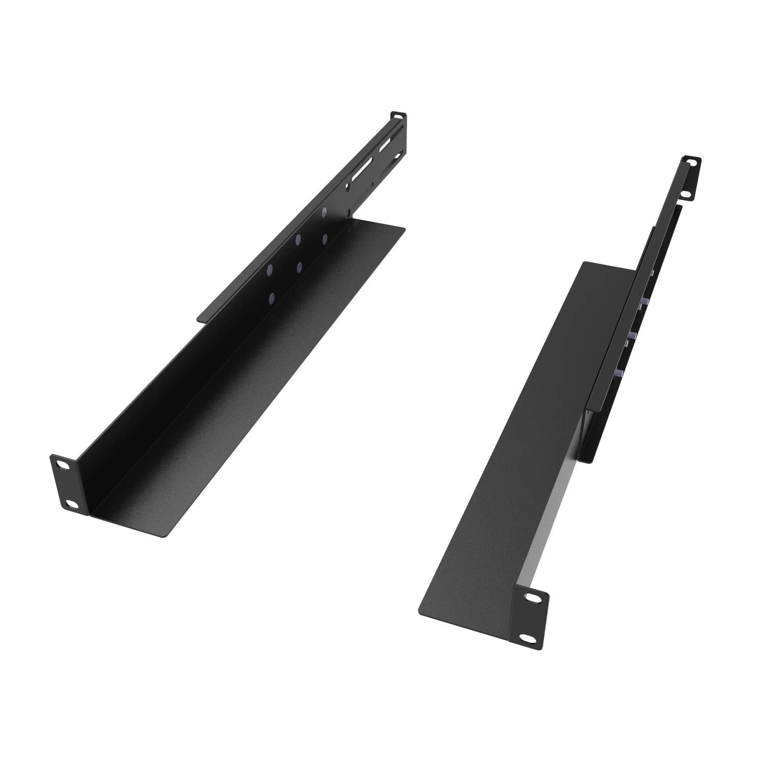JINGCHENGMEI 1U Universal 4-Post Rack Mount Server Rack Rails 16.5-29.5" D | for