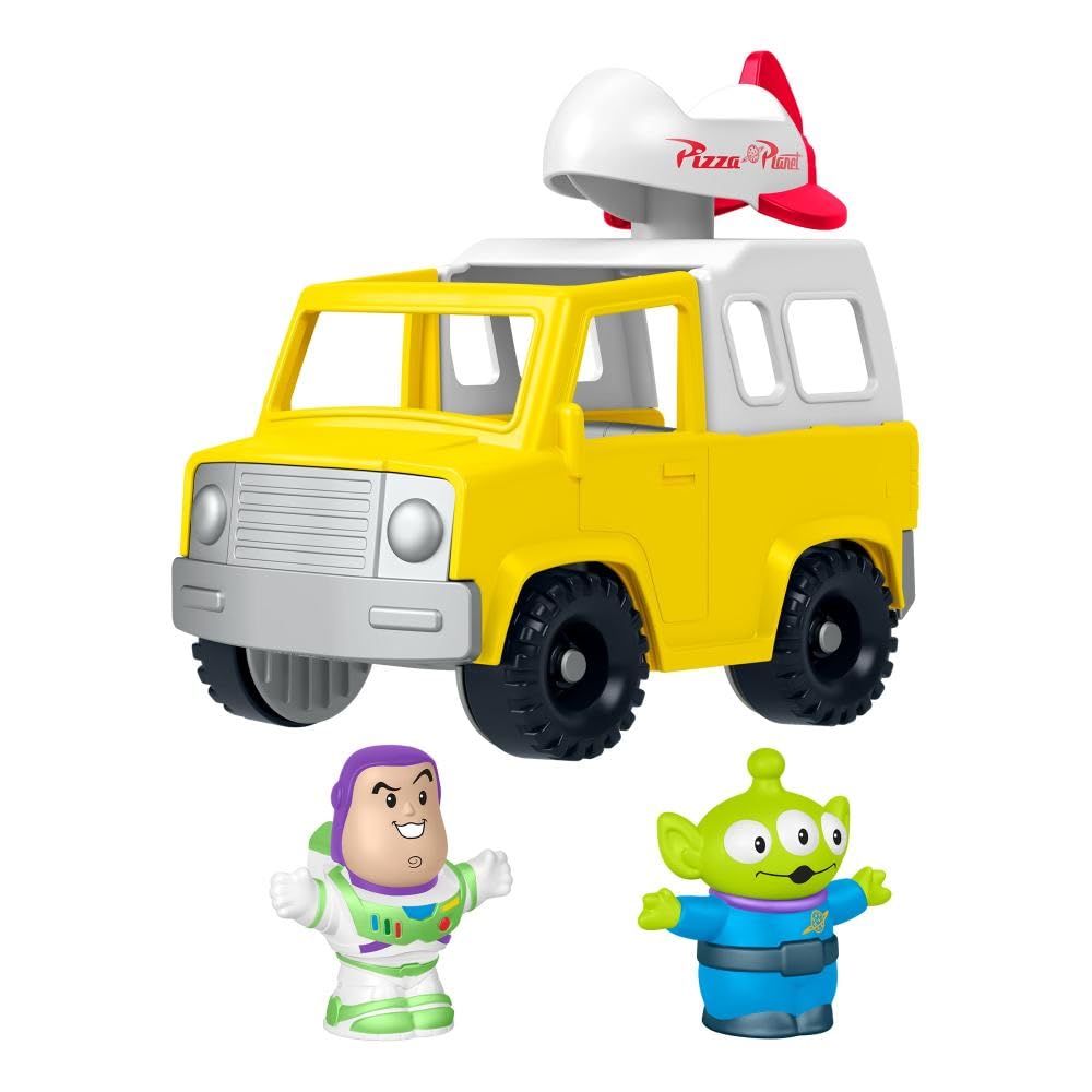 Fisher-Price Little People Disney Pixar Toy Story Pizza Planet Truck | Vehicle w