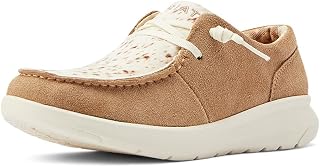 ARIAT Thread, Women's Loafer, Walnut Dotted Hair In, 38.5 EU