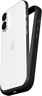 RhinoShield Mod NX Bumper Phone Case for iPhone 17 Black | Bumper Case without Backplate, Ultra-Slim Design, Minimalist Style, Military Grade Drop Protection