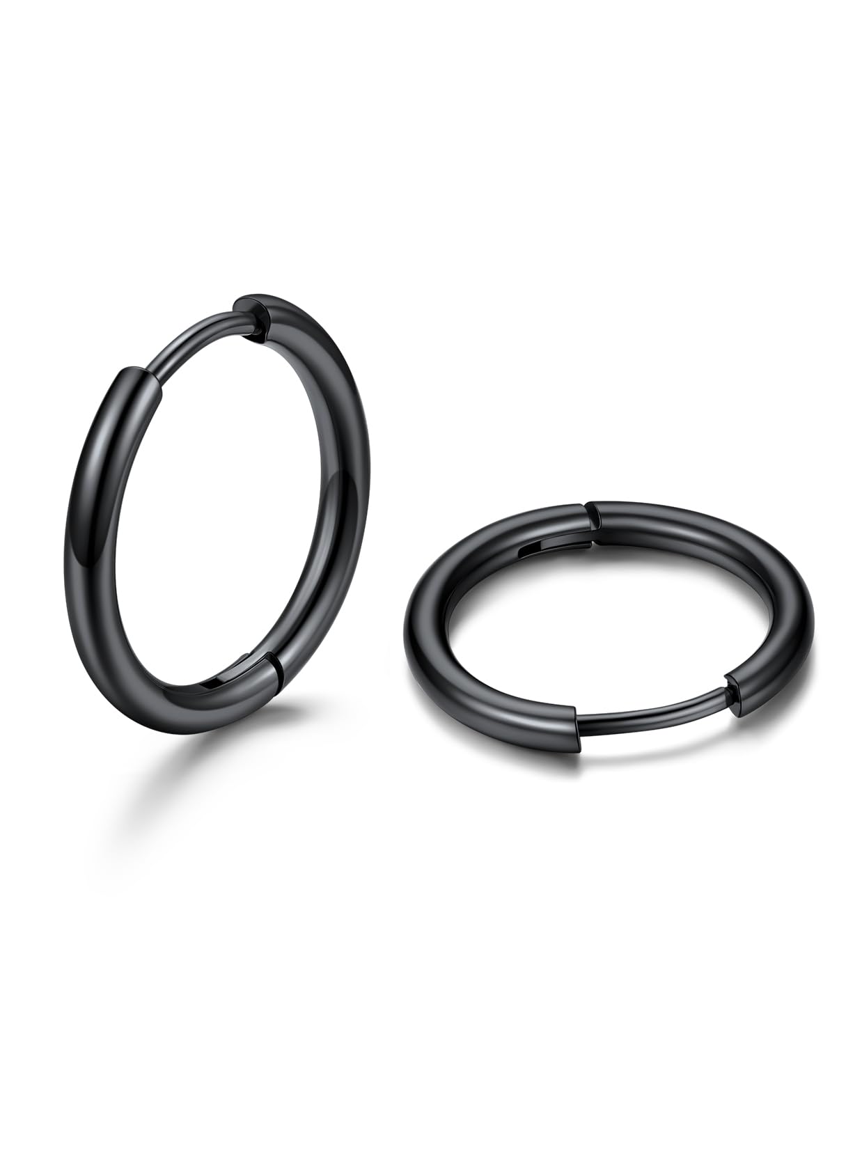 U7 Earrings for Women Small Hoops 7-16mm Huggie Earrings Width 2mm 3mm Stainless